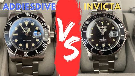 Submariner Homage Comparison: Invicta 8926obv2 vs. Invicta 9937